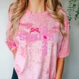 Graduation Class Of 2026 Senior 2026 Pink Bow Coquette Comfort Color Blast T-Shirt Clay