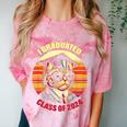 Graduation Day 2024 Graduate For School Degree College Cat Men Women Comfort Color Blast T-Shirt Clay
