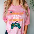 Graduation I Graduated Can I Go Back To Gaming Comfort Color Blast T-Shirt Clay