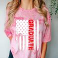 Graduation High School College Flag Graduate T Shirt 2018 Comfort Color Blast T-Shirt Clay