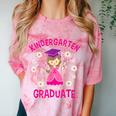 Graduation Kindergarten Last Day Of School Shirt Girls Comfort Color Blast T-Shirt Clay