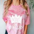 Graduation King Of Dentistry Dentist Or Hygienist Comfort Color Blast T-Shirt Clay