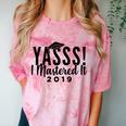 Graduation Masters For Women Comfort Color Blast T-Shirt Clay