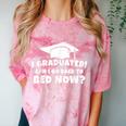 Graduation Motivation Joke University High School Student Comfort Color Blast T-Shirt Clay