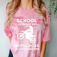 Graduation Shirt For Dirtbike Motocross Riders Comfort Color Blast T-Shirt Clay