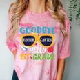 Graduation Shirt Goodbye Kindergarten Hello 1st Grade School Comfort Color Blast T-Shirt Clay
