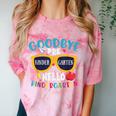 Graduation Shirt Goodbye PreK Hello Kindergarten School Comfort Color Blast T-Shirt Clay