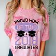 Graduation Shirt For Mom Of Twins Proud Mom Twins Tee Comfort Color Blast T-Shirt Clay
