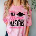 Graduation T Shirt For Mom Mother With A Master's Degree Tee Comfort Color Blast T-Shirt Clay