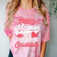 Graduation T Shirt For Mom Proud Mama Of 2018 Senior Tee Comfort Color Blast T-Shirt Clay