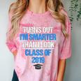 Graduation Turns Out Im Smarter Than I Look Comfort Color Blast T-Shirt Clay