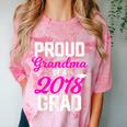 Grandma Graduation Shirt 2018 High School College Grad Comfort Color Blast T-Shirt Clay