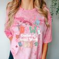 Groovy DSW Doctor Of Social Work Graduation DSW Graduate Comfort Color Blast T-Shirt Clay