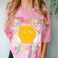 Groovy Next Stop 2nd Grade 1st Grade Graduation 2025 Premium Comfort Color Blast T-Shirt Clay