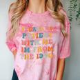 Groovy Please Be Patient With Me I'm From The 1900s Comfort Color Blast T-Shirt Clay