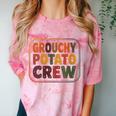 Grouchy Potato Crew Introvert Sarcasm Comfort Color Blast T-Shirt Clay