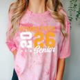 Gymnastics Senior Night Gymnastics Senior 2026 Graduation 17 Comfort Color Blast T-Shirt Clay