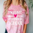 Hairstylist Cosmetology School Graduation Graduate Tee Comfort Color Blast T-Shirt Clay