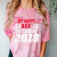 My Happy Class Is Outta Here 2018 Graduation Comfort Color Blast T-Shirt Clay