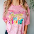 Happy Last Day Of School Student Teacher Graduation Comfort Color Blast T-Shirt Clay