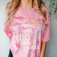 Hello Middle School Graduation Elementary School T-Shirt Comfort Color Blast T-Shirt Clay