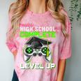 High School Level Complete Class Of 2024 Graduation Comfort Color Blast T-Shirt Clay