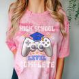 High School Level Complete Class Of 2025 Graduation Comfort Color Blast T-Shirt Clay