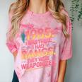 Hilarious 1985 Big Hair Bangs Joke For Gen X Nostalgia Comfort Color Blast T-Shirt Clay