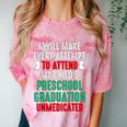 Hilarious Preschool Graduation Mom Dad Meme Preschooler Comfort Color Blast T-Shirt Clay