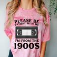 Over The Hill Please Be Patient I'm From The 1900s VHS Comfort Color Blast T-Shirt Clay Over The Hill Please Be Patient I'm From The 1900s VHS Comfort Color Blast T-Shirt Clay