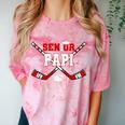 Hockey Senior Papi Graduation Class Of 2026 Kids Comfort Color Blast T-Shirt Clay
