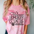 The Homebody Club Retro Introvert Antisocial Comfort Color Blast T-Shirt Clay The Homebody Club Retro Introvert Antisocial Comfort Color Blast T-Shirt Clay