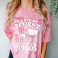 Humorous Wagon Plea Please Be Patient I'm From The 1900s Comfort Color Blast T-Shirt Clay
