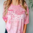 ICU Nurse 2018 Graduation Nurse RN Comfort Color Blast T-Shirt Clay