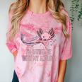 Id Rather Be With My Axolotl Salamander Introvert Comfort Color Blast T-Shirt Clay Id Rather Be With My Axolotl Salamander Introvert Comfort Color Blast T-Shirt Clay