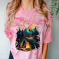 Id Rather Be Camping Great Outdoors Love Glamping Introvert Comfort Color Blast T-Shirt Clay