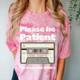 I'm From The 1900s Be Patient Retro Cassette Tape Premium Comfort Color Blast T-Shirt Clay