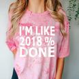I'm Like 2018 Done Shirt Graduation Comfort Color Blast T-Shirt Clay