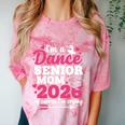 I'm A Dance Senior Mom 2026 Of Course I'm Crying Graduation Comfort Color Blast T-Shirt Clay