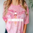 And I'm Done Rocket Graduation Retro Look Comfort Color Blast T-Shirt Clay