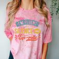 I'm Fluent In Silence And Eye-Rolls Introverts Premium Comfort Color Blast T-Shirt Clay I'm Fluent In Silence And Eye-Rolls Introverts Premium Comfort Color Blast T-Shirt Clay