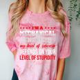 I'm A Mechanical Engineer Graduation Mechanical Engineers Comfort Color Blast T-Shirt Clay