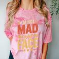 I'm Not Mad This Is Just My Face Introvert Comfort Color Blast T-Shirt Clay
