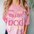 I'm Only Talking To My Dog Today Dog Owner Introvert Comfort Color Blast T-Shirt Clay I'm Only Talking To My Dog Today Dog Owner Introvert Comfort Color Blast T-Shirt Clay