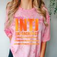 INTJ Architect Personality Introvert Sarcastic Orange Comfort Color Blast T-Shirt Clay
