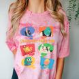 Introvert Anti People Antisocial Social Media Meme Lovers Comfort Color Blast T-Shirt Clay
