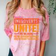 Introvert Antisocial Sarcasm Introverts Unite Anti Social Comfort Color Blast T-Shirt Clay Introvert Antisocial Sarcasm Introverts Unite Anti Social Comfort Color Blast T-Shirt Clay