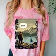 Introvert Bigfoot Sasquatch Loch Ness Monster Bruh Comfort Color Blast T-Shirt Clay