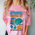 Introvert Book Lover Introvert Survival Kit Comfort Color Blast T-Shirt Clay Introvert Book Lover Introvert Survival Kit Comfort Color Blast T-Shirt Clay