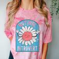 Introvert Cute Anti-Social Shy Person Inner Strength Comfort Color Blast T-Shirt Clay Introvert Cute Anti-Social Shy Person Inner Strength Comfort Color Blast T-Shirt Clay
